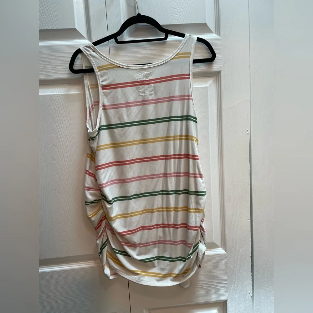 Time & Tru Maternity Stretch Tank Top Size Large - Picture 4 of 12